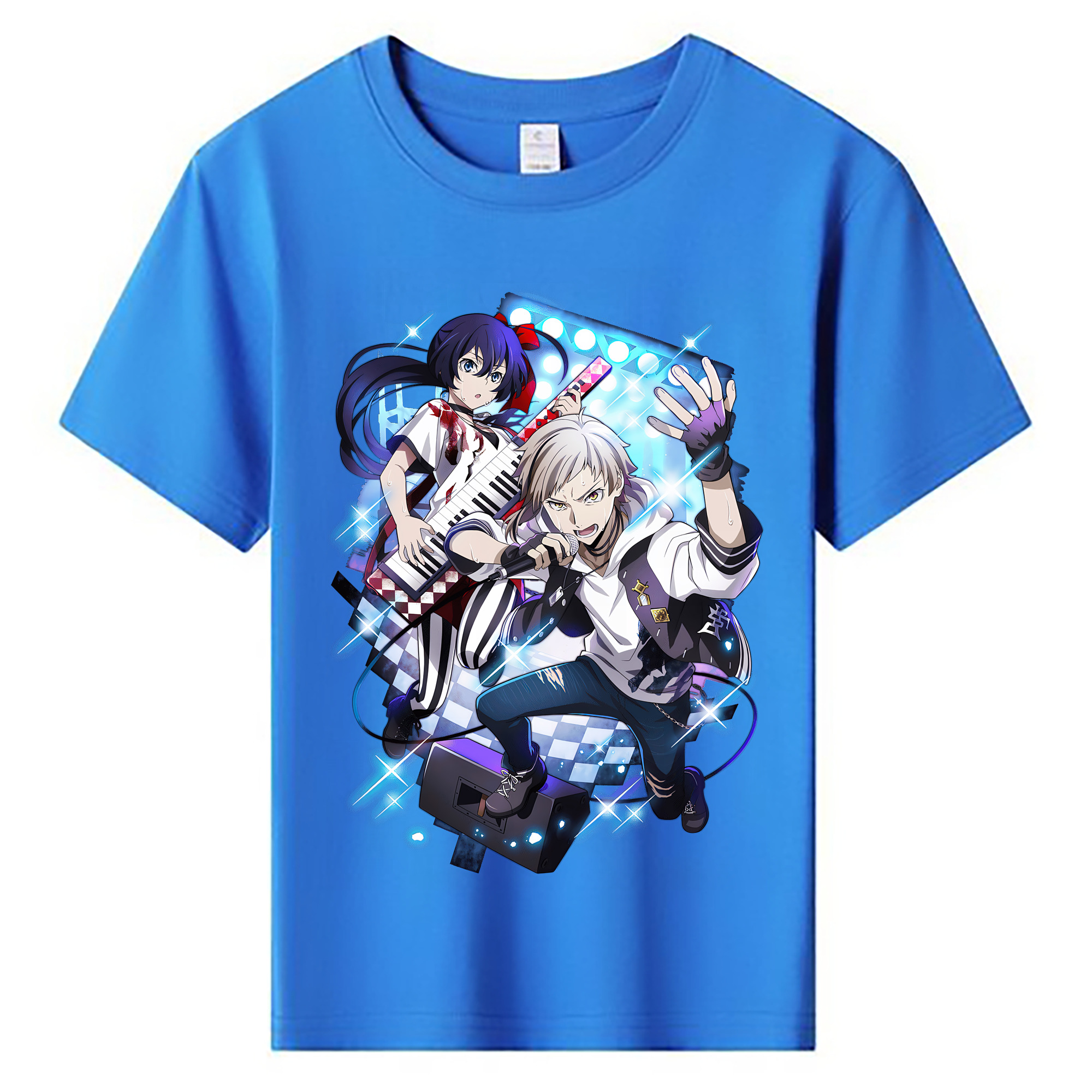 （画像用） 文豪ストレイドッグス Bungo Stray Dogs 綿100％キッズTシャツ（フロントプリント）